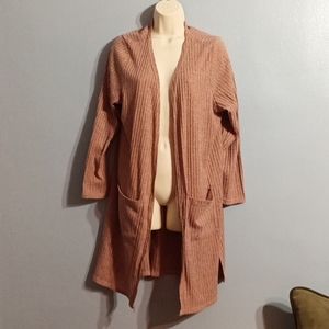 Wilde women's pink 2x long duster